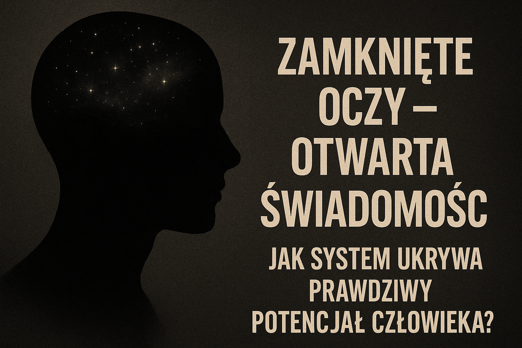 Zamknięte oczy – otwarta świadomość. Jak system ukrywa prawdziwy potencjał człowieka?